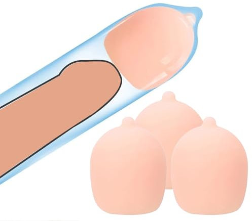 Estensore Per Pene Confezione Da 3 Guaine Guaina In Silicone Pene Estensione Del Ingrandimento Intenso Intensa Copertura