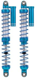 2Pcs 120mm Shock Absorber, RC Damper with Internal Spring, Negative Pressure Damper for Axial Wraith RC Crawler, High Performance Shock Absorber Set for All Terrains and Chassis (110mm)