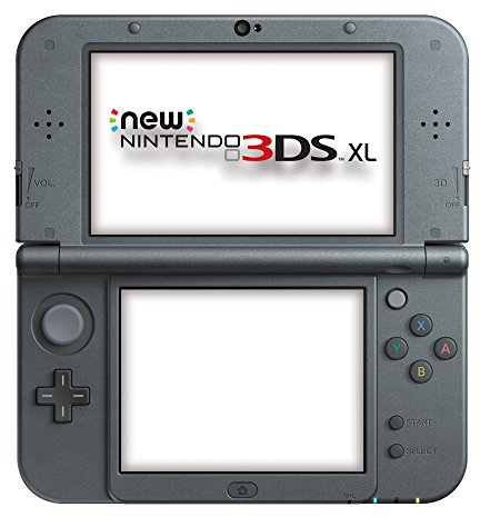 Nintendo Handheld Console 3DS XL - New Nintendo 3DS XL Metallic - Black