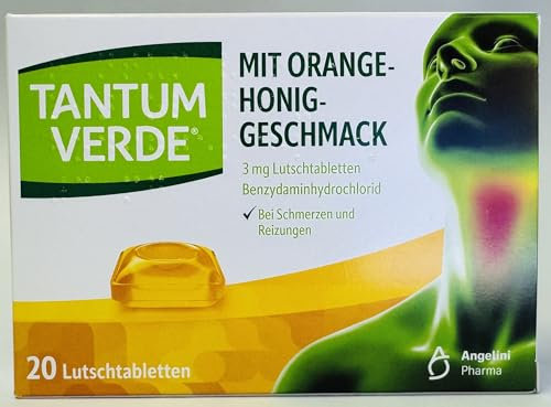TANTUM VERDE 3 mg Lutschtabl.m.Orange-Honiggeschm. 20 St