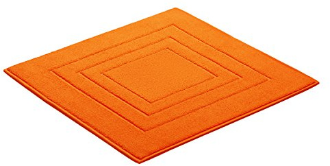 Vossen Badeteppich Feeling orange 60 x 60 cm