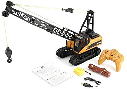 Huina RC Crawler Crane w/ Lights & Sound, 15 Channel!