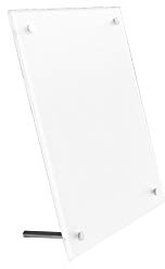 Missartist Frameless Tabletop Photo Frames Free Standing Clear Acrylic Desktop Picture Frame (11x14)