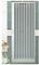 EASY KIT Porte de douche pliante en PVC pour niche, ouverture latérale, largeur 120 cm, hauteur 185 cm