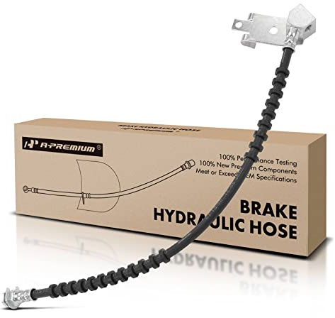 A-Premium Rear Center Brake Hydraulic Hose Compatible with Ford Bronco II 89-90, Explorer 91-94, Ranger 89-09 & Mazda B2300 94-97 01-10, B2500 98-01, B3000 94-08, B4000 94-10, Navajo 91-94