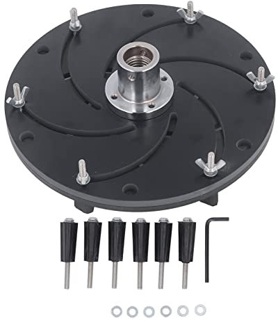 LiebeWH Mandrino Centrifugo Autocentrante per la Lavorazione del Legno M33 Mandrino per Tornio in Lega di Alluminio per Smerigliatrici e Fresatrici (300 mm)