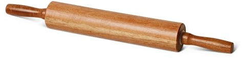 Amazon Basics Rouleau à Pâtisserie en Bois, 43,2cm, Bois d’Acacia
