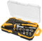 Ratchet & Screwdriver Set 42 pcs - Socket Set, Standard Bits, Precision Bits & Adaptor Tool Kit