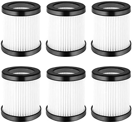 6 Pack Filter Replacement for MOOSOO XL-618A for Beldray BEL0776/BEL0813/BEL01171 Vacuum Cleaner Accessories