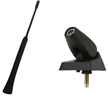 Antenna da tetto flessibile 9 & BASE 6561CX compatibile con Peugeot 107 Citroen C1 Toyota