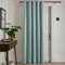 Fusion Duck Egg Blue Single Curtain W66 x L84 - 1x Panel - Eyelet - Thermal for Bedroom/Living Room - Strata Collection