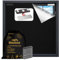 350x145cm Magnetic Blackout Blind-No Drill Installation with 12-Pair Strong Magnets,Removable & Portable for Sun Blocking & Thermal Insulation-Black