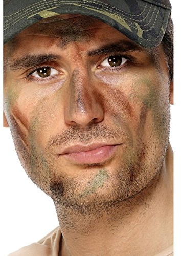 Smiffys Army Make Up 3 Colours