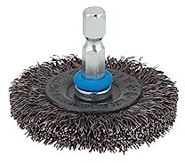 wolfcraft 2710000 Brosse métal circulaire torsadé T6 Diamètre 50 x 12