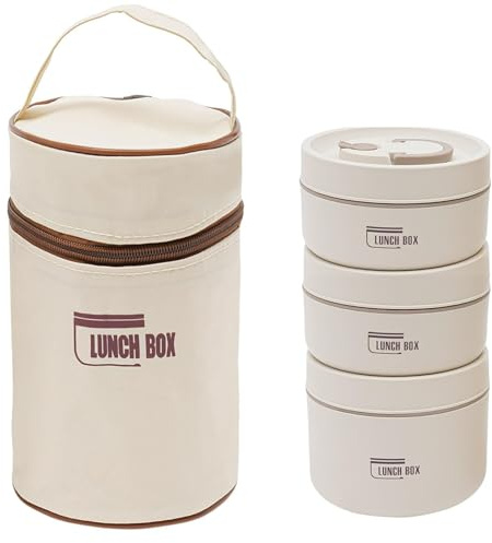 Accmuzzy Contenitore Termico per Alimenti Caldi, thermos per alimenti caldi tasca termica e posate, contenitore termico per alimenti a prova di perdite, contenitore termico per