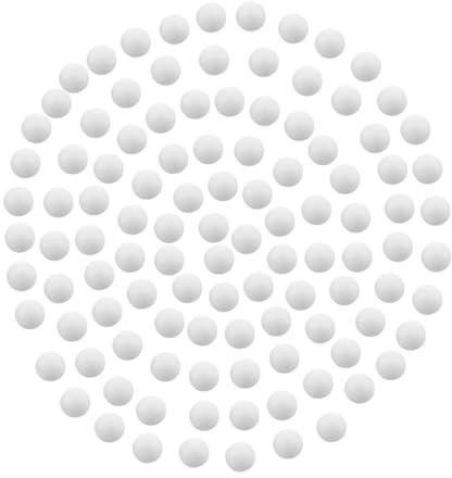 TOPPERFUN Sitzsack Füllung Schaumstoffperlen 10-12mm 250g Beutel Langlebige Schaumpartikel für Sofakissen Puppenfüllung und Couchfüllung Vielseitig Einsetzbar