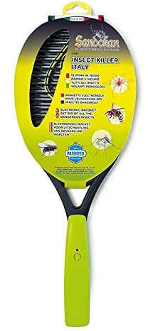 Racchetta Zanzare Elettrica | Fulmina Zanzare, Mosche, Moscerini | Insetticida Elettrico Portatile | Swatter Repellente Mosquito Killer Ricaricabile (2)