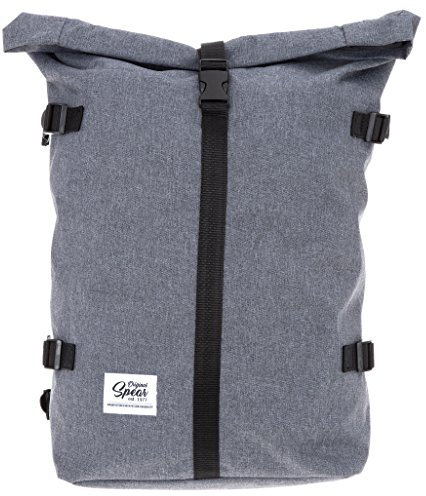 Spear Rucksack Courier 299 Freizeitrucksack Kurierrucksack Rollup Backpack (299 Grey (Two Tone))