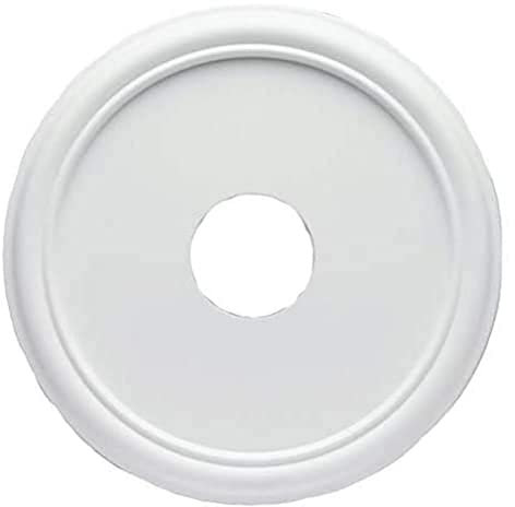 Westinghouse Lighting 7773340 Rosetón para Techo con Acabado Blanco Liso 40 cm