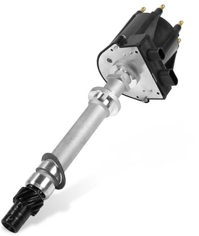 Ignition Distributor With Cap & Rotor Replacement For Chevy Astro C1500 C2500 K1500 S10 Caprice Replacement For GMC Caballero G1500 Jimmy Replace 606-02330 10482827 1103837 1103725 HEI Distributor