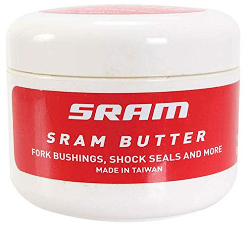SRAM Butter Cycle Fork Suspension Grease - 28ml, Bicycle Cycling Mountain Biking Bike MTB Front Rear Shock Honey Lubricant Workshop Smooth Lube Seal Bushing Hub Service