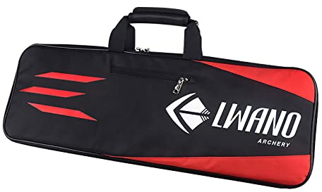 FAMKIT Takedown Recurve-Bogen-Koffer, mehrere Taschen, Aufbewahrungstasche für Recurve-Bogen Jagdzubehör