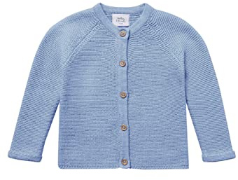Stellou & friends Cárdigan para niñas y niños con botones efecto madera | Ropa de bebé de alta calidad 100% algodón - IV V