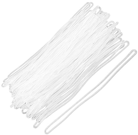 DEARMAMY Correa Transparente para Etiquetas De Maletas De Viaje 15 Pulgadas Cuerda De PVC para Identificación De Equipaje Accesorios De Viaje Prácticos Y Resistentes