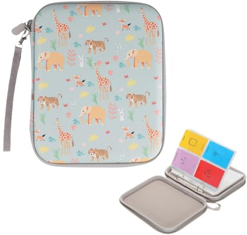 80 Pockets Card Holder for Yoto Cards, Trading Card Binder Case with Zipper | Compatible with 2.3 x 3.4 Inch Yoto Cards, Portable, Cards Storage Album, Gifts for Kids Enthusiasts for Birthday Christmas