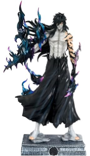 Jilijia Anime Kurosaki Ichigo Figura Mugetsu Ichigo Action Figurine PVC Modello Desktop Decorazione Giocattolo Collezione Regalo per i fan 34 cm