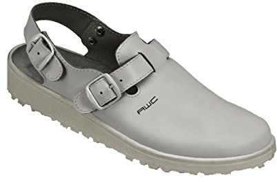 AWC-Footwear Unisex-Erwachsene Sandale Arbeitsschuhe, Weiß (Weiß)