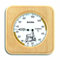 Sauna Thermometer-Hygrometer Quadrat