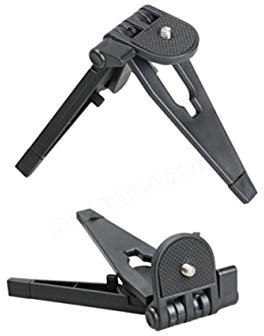 Trípode pequeño portátil Hayatec para miniproyectores, luces de DJ, grabadoras - minitrípode plegable de Reino Unido