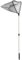 Ubbink Kescher Powernet 58x40x40 cm 6mm Dreieckig