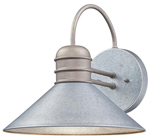 Westinghouse 6360900 Watts Creek One-Light, Galvanized Steel Finish OUTDOOR WALL Fixture,