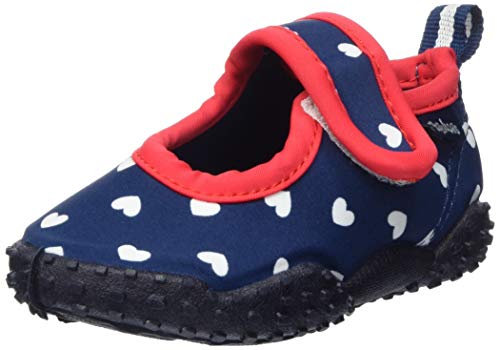 Playshoes Chaussures Aquatiques Chaussure de sport nautique Mixte Enfant, Petits Cœurs, 30/31 EU