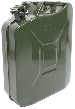 Bidon d'essence de 20 l - Avec bec fixe - Pour alcool et huile pétrolière