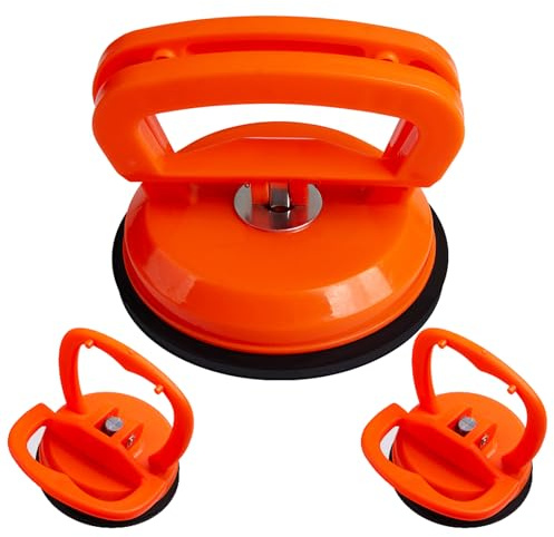 QIUZXLAN 3PCS Dent Repair Kit,Powerful Suction Cups for Repairing Car Dents,Suitable For Auto Body,Glass,Screen,Tile Lifting And Objects Moving
