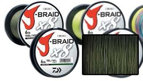 Daiwa J-Braid 8 Flaid 300 m flerfärgad - flätad fiskelina
