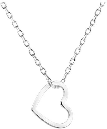 Sofia Milani - Damen Halskette 925 Silber - Herz Anhänger - 50129A