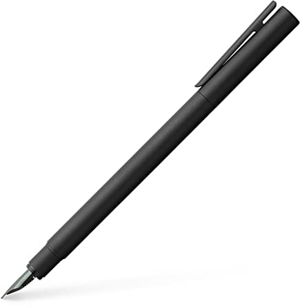 Faber-Castell 342303 - Füller Neo Slim Metall, Federbreite B, schwarz