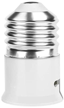 XJKLBYQ Adattatore della Lampada da baionetta Converter da E27 a B22 Adattatore per Lampada per Lampada per Lampadina a LED Bulbi a incandescenza CFL CFL Whitee27 a B22 Convertitore Socket