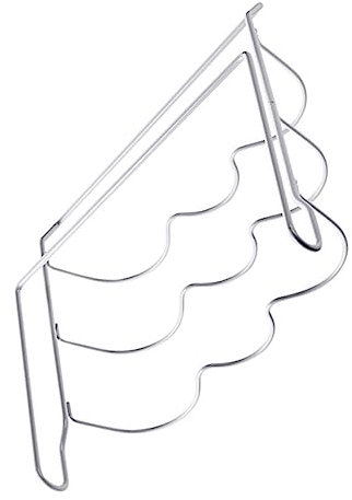 ASAKKURA Beer Bottle Hanging Rack Refrigerator Bottle Storage Shelf Iron Beer Holder Organizer for Kitchen Bar, Soda Can Holder Compatible with Fridge Door