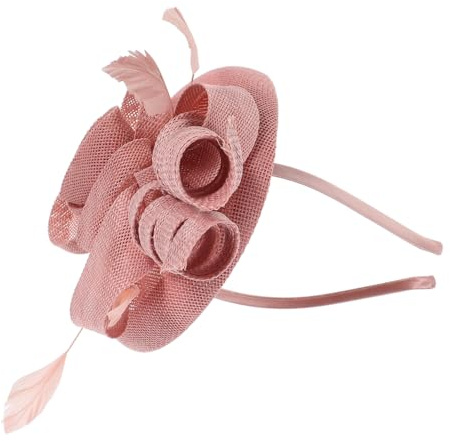 POPETPOP Accessoire Capillaire Spiralé Éblouissant Effet Lin pour Mariages et pour Mariées et Demoiselles Ajoute Élégance à Coiffure