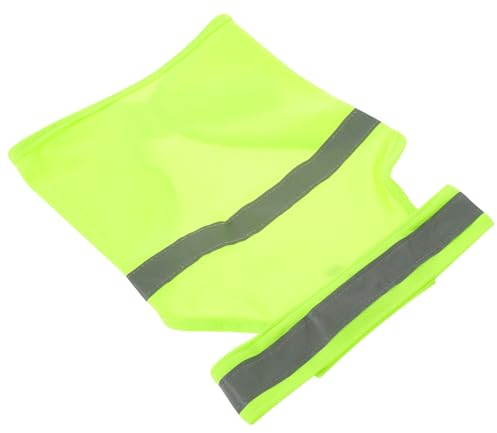 TOKIDNY Chaleco Reflectante para Perros Ajustable y Cómodo Alta Visibilidad Fluorescente para Seguridad Actividades al Aire Talla para Perros Pequeños y Medianos