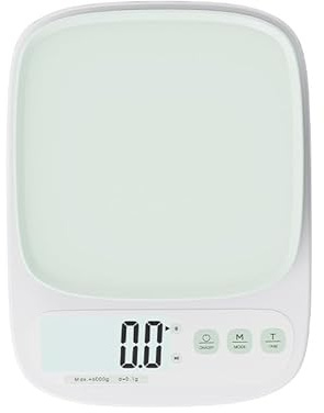 Báscula Cocina Digital de Precisión 0,1g/3kg - Peso de Cocina Pequeño con Pantalla LCD, Función Tara, Mini Balanza Alimentos para Repostería, Café y Dieta