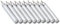 vhbw 10x Stabbatterie Typ CR322 kompatibel mit LED Posen Angeln Schwimmer (18mAh, 3V, Lithium)