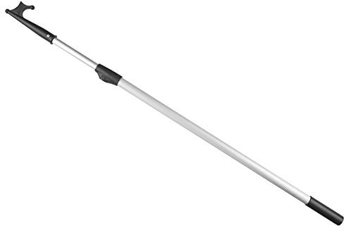 Sprenger Teleskop Bootshaken aus eloxiertem Aluminium I kompakt, arretierbar und ausziehbar, 120 – 220 cm, Ø 30 mm I schwimmfähig und seewasserbeständig