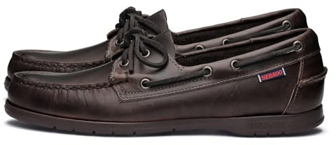 Sebago ENDEAVOR FGL OILED WAXY, Mocasines (Loafer) para Hombre, Azul (Blue Navy 908), 43 EU