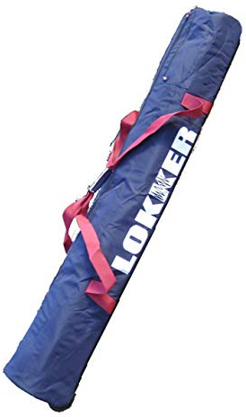 LOKKER Super Long Wheelie Ski Bag - 195cm - Holds Upto 2 Pairs